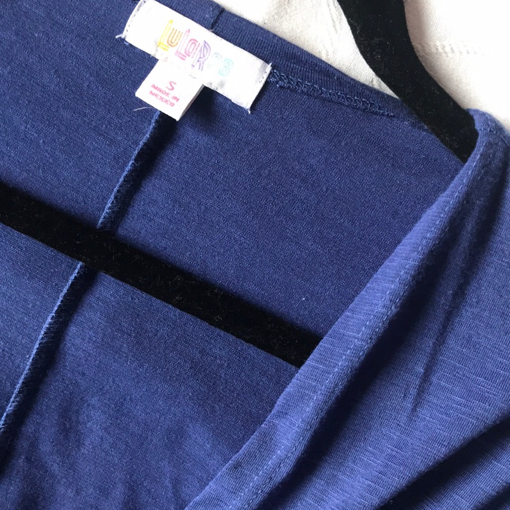 Dark Blue Long Duster - Picture 2 of 3